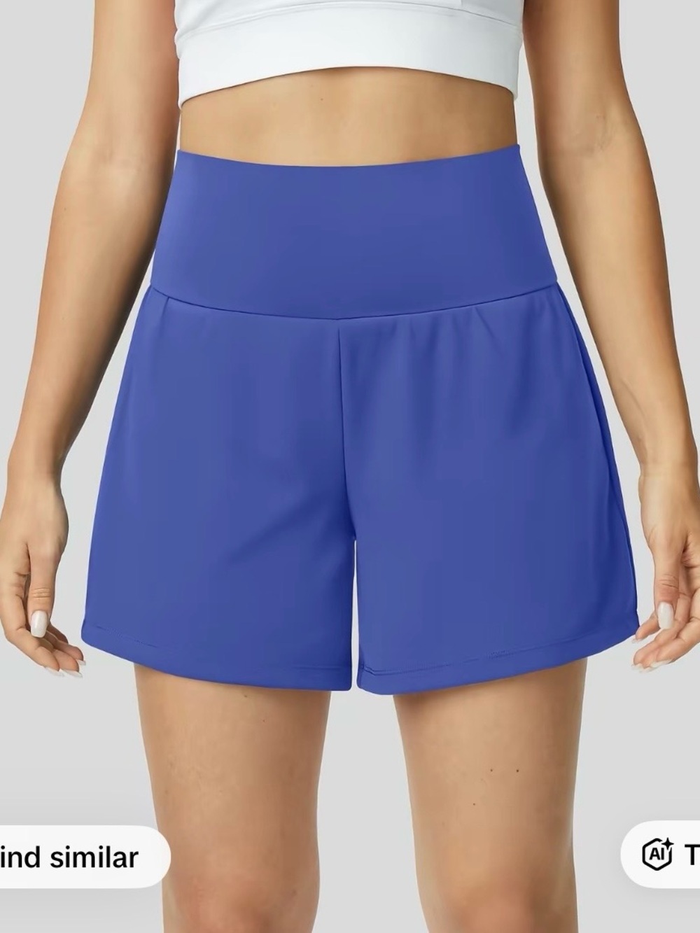 Halara SoftlyZero Airy Super High Waisted InstantCool Yoga Shorts 5''